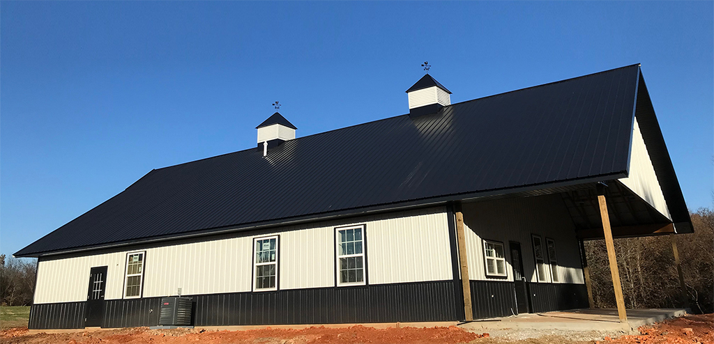 Metal Building Home